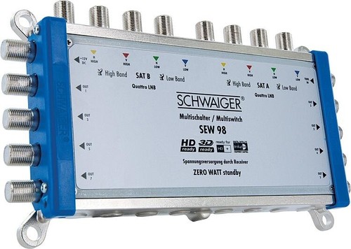 Schwaiger sat multischalter 9 - schwaiger, sat-multischalter: