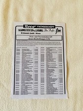 Roco eisenbahn preisliste - roco,