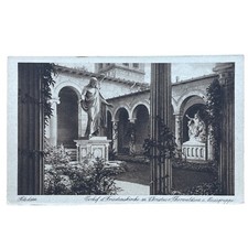 Ansichtskarte Potsdam Brandenburg Vorhof Friedenskirche Christus Mosesgruppe Ung