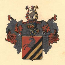 Familienwappen Hesse Zeichnung