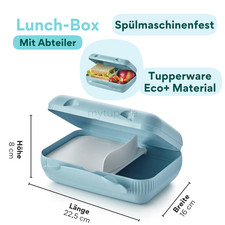 Tupperware Naschkätzchen Vesper Brotzeit Brot Snackbox Lunchbox Bunt BPA-Frei