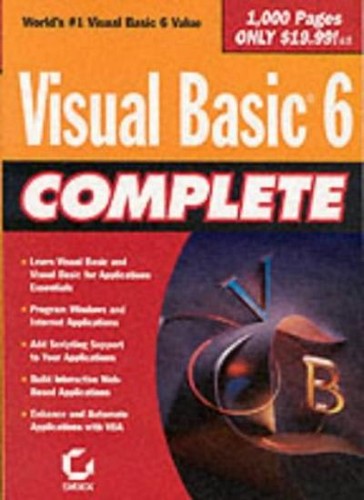 Visual basic complete steve - visual, 6