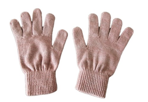 Damen finger handschuhe - finger, rosa
