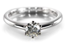 Wempe Solitär Ring 1 Brillant