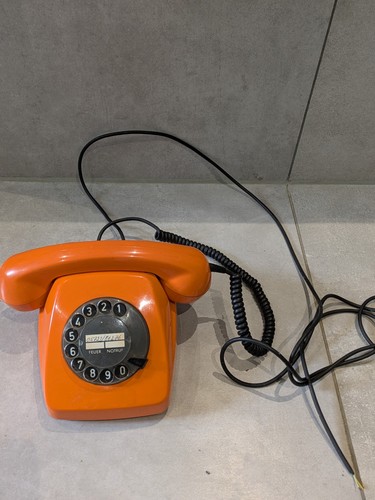 Vintage telefon mit - vintage,