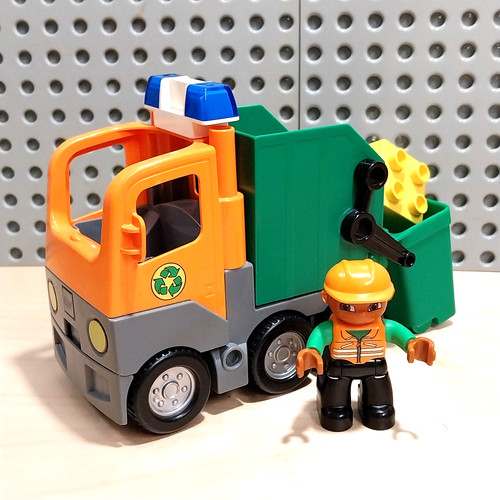 Lego duplo müllwagen lkw - lego,