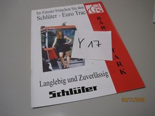 Prospekt Schlüter Euro Trac Egelseer (Y 17)