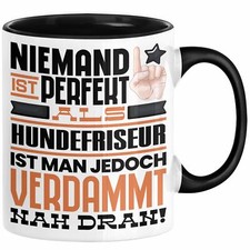 Hundefriseur Geschenk Tasse