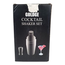 Cocktail Shaker Set Edelstahl 10 teilig Cocktailmixer Barkeeper-Set