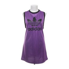 Adidas, Trainingskleid, Größe: 32, Lila/Schwarz, Print, Damen -OFY