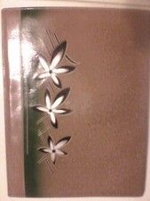 Dokumentenmappe – Mehrfarbig - braun - Motiv – Unterschriftenmappe hat ein absch