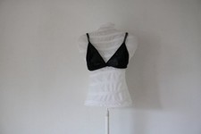 Bustier Gr S Neu Schwarz Gothic Cyber 