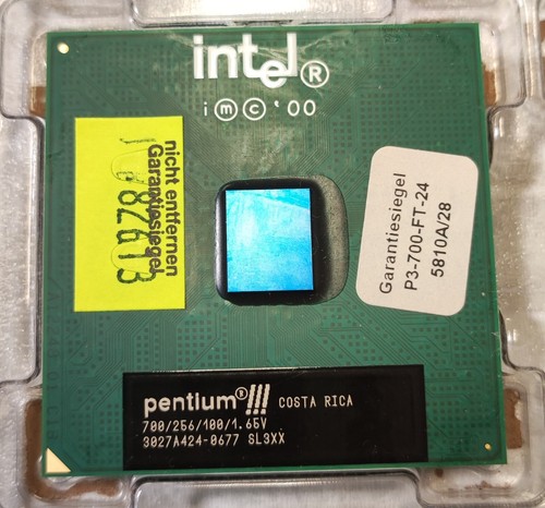 Cpu intel pentium iii - iii, sl3xx