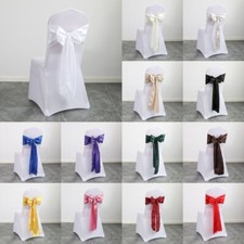 Satin Stuhlschleife /