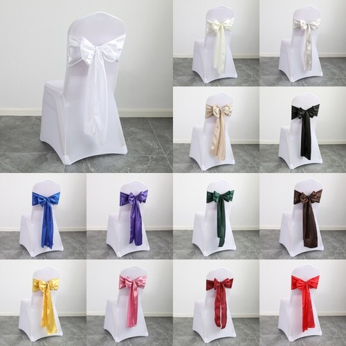 Satin stuhlschleife - stuhlschleife, /