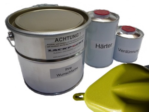 Liter set autolack - set, 2k