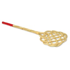 Teppichklopfer mit Handschutz, Sonnenform, 3-fädig, Klopfer, Ausklopfer