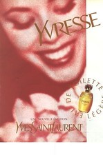 REKLAME WERBUNG 1997 YVES