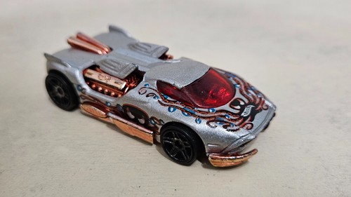 Hot wheels maelstrom silver - hot,