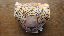 Dekokissen Leopard / Leopardenkopf, 31x26 cm