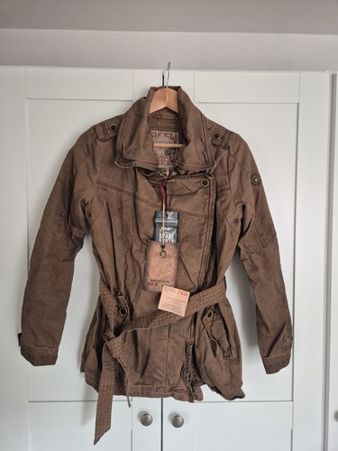 Khujo damen trenchcoat mit - damen-trenchcoat,