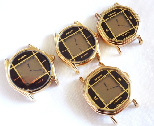 Vintage lot edox swiss - swiss, made