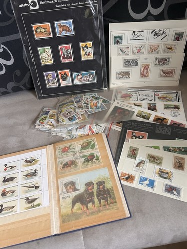 Briefmarken aus aller welt - briefmarken,