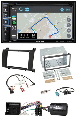 Alpine dab tmc bluetooth 2din - dab,