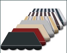 Markisentuch | Acrylstoff 320 q/qm | UV-Schutz 50+ | inkl. Volant | 6x3,5m