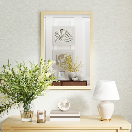 Badspiegel 60x40cm natur für - natur,