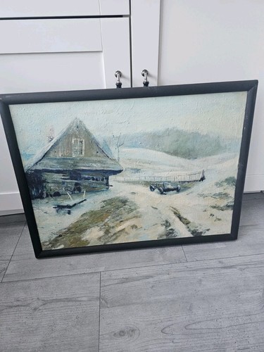 Signiertes ölgemälde - signiertes,