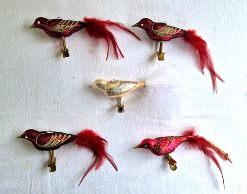 Christbaumschmuck vögel set - vögel,