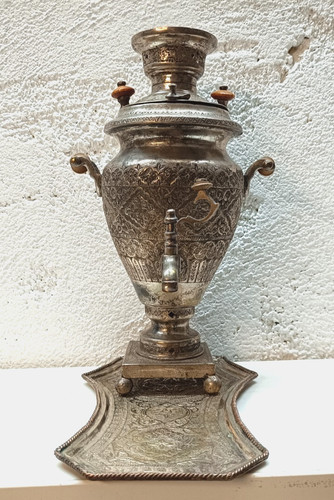 Alter russischer mini samowar - russischer,