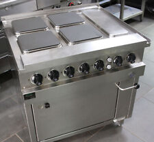 MKN Optima 700 Elektro-Herd  4-Platten mit Backofen, Platten neu, + Garantie*  