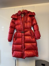 Woolrich Parka Damen Rot Tailliert Gr. XS