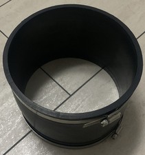 200mm Flexible GummiMuffe mit 2 Edelstahlschellen Gummi Muffe Gummimanschette