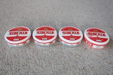 4 leere Dosen Siberia White