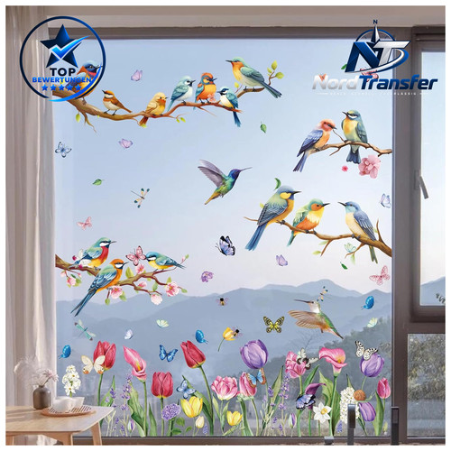 Fensterbilder frühling deko - frühling,