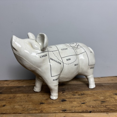 Keramik metzger schwein - metzger,