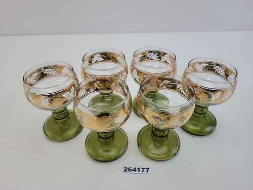 Weingläser pressglas - 6x,