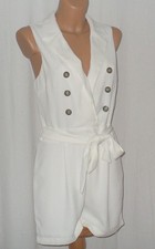 kurzer Damen Overall * Gr. S * weiß