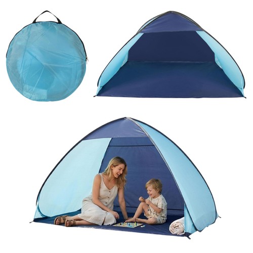Pop strandmuschel blau - up, m