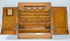 ANTIKE FULLER & JACKSON BRIEFPAPIER BRIEFAUFBEWAHRUNGSBOX mit ewigem Kalender