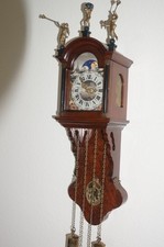Stool Clock Zaance Wanduhr Holländische  Meerweibchen Uhr  Mechanisch  Mondphase