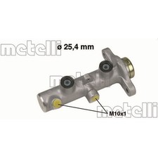 ORIGINAL® Metelli 05-0652 Hauptbremszylinder für Nissan X-TRAIL II X-TRAIL I