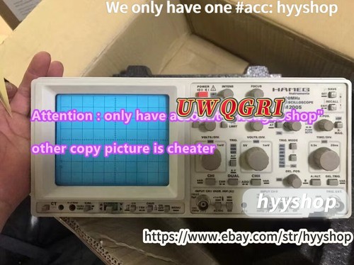 1pcs used hameg hm2005 200mhz - 1pcs,