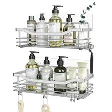 2 Stück Duschablage ohne