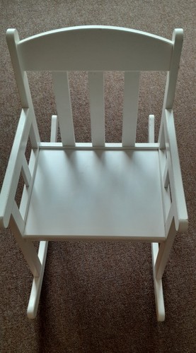 Kinder schaukelstuhl weiß - schaukelstuhl,