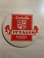alter Bierdeckel Societäts-Brauerei Zittau (+1993), 3mm dick