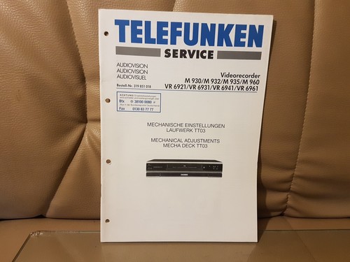Telefunken m930 932 935 - 935, /